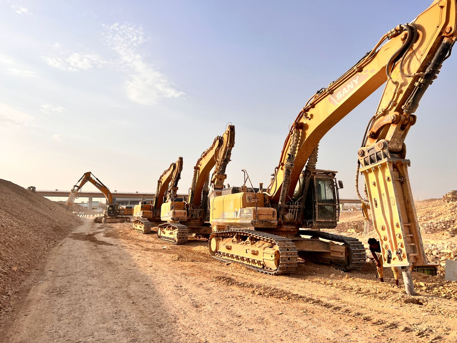 أعمال الطرق 